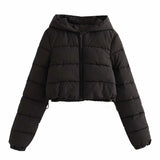 Women Cotton Coat Simple down Jacket