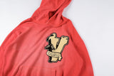 Vertebrae Hoodie Washing Embroidery Heavy Industry Pullover Hooded Sweater