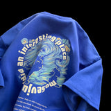 Men T Shirt Summer Loose Oversize All-Matching