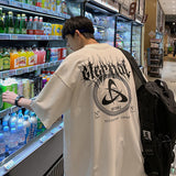 Men T Shirt Summer Loose All-Matching
