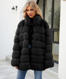 Women Fur Jacket Casual Fashion Plush Coat