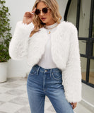 Women Fur Jacket Fashion Casual Faux Fur Coat