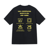UNDEFEATED T Shirts Crew Neck Men's and Women's Loose