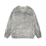 Women Sweater Hip Hop Knitted Top for Men and Women