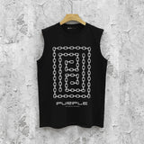 Purple Brand Tank T Shirts Sleeveless T-shirt Vest