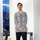 GUILTYPARTIES TIGER Shirts 21AW Classic Snake Print Long Sleeve Shirt