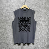 Purple Brand Tank T Shirts Sleeveless T-shirt Vest