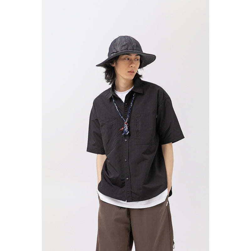 Unisex Shirt Loose Vintage Denim Jacket