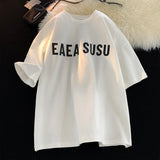 Men T Shirt Simple All-Match round Neck Loose