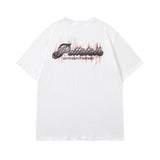 Men T-Shirt Butterfly Graffiti Printing