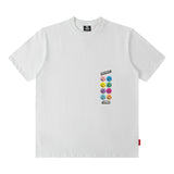Men's T-Shirt Smiley Face Expression Pattern