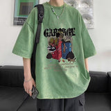 Men T Shirt Summer Pure Cotton Heavy