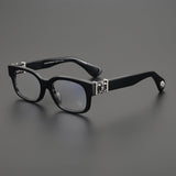 CHH Chrome Hearts Glasses Plain and Versatile Full Frame Myopia Glasses Frame