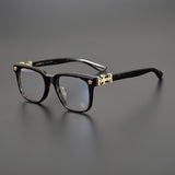 CHH Chrome Hearts Glasses Retro-style Black-rimmed Glasses