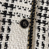 Women Cotton Coat Fashionable All-Match Plaid