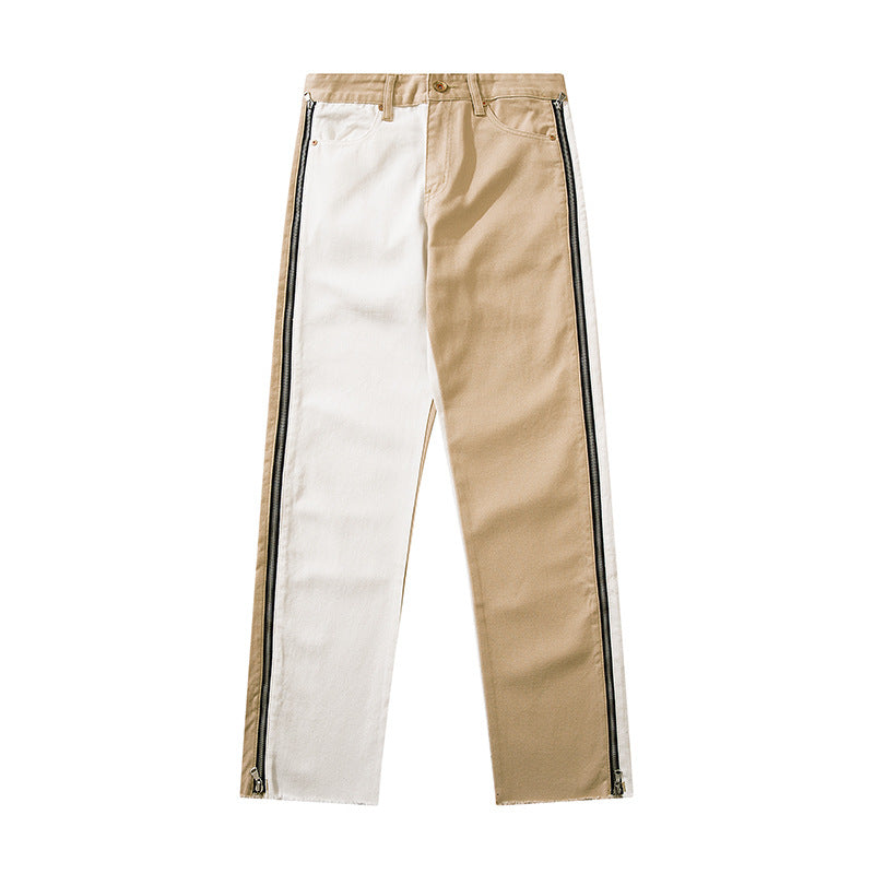 Cargo Pants Jeans Fashion Colorblock