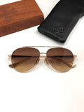 Chrome Hearts Sunglasses Fashion Half-Frame Titanium Toad Sunglasses
