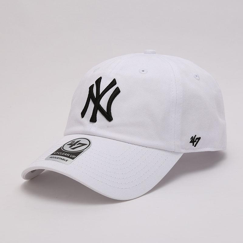 Dodgers and Yankees Baseball Cap 47brand Baseball Cap Female Spring/Summer White Casual Hat