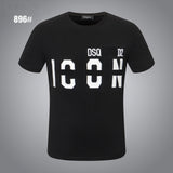 Dsq2 T Shirt Casual Sports Printed Short Sleeve Summer Men