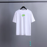 Ow T Shirts Graffiti Arrow Print Men and Women