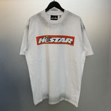 Hellstar T Shirt Vintage Old Printed Loose Casual Short Sleeve T-Shirt