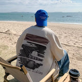 Men T Shirt Heavy Cotton Summer Oversize Versatile Teenagers