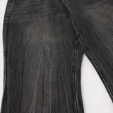 Men Jeans Tie-Dye Gradient Color Retro Loose