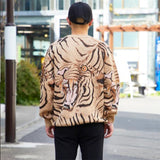 GUILTYPARTIES TIGER Sweater crew-neck knitted sweater