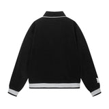 Amiri Jacket AMI Corduroy Embroidered Lapel Baseball Uniform for Men and Women
