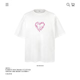 American vintage street T-shirt pure cotton men's and women's summer loose