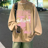 Men T Shirt Distressed Heavy Loose Casual
