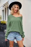 Women Pullover Sweater Fashionable Knitted Sexy Pullover Sweater