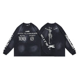 Hellstar long-sleeve T-shirt autumn, loose long-sleeve T-shirt
