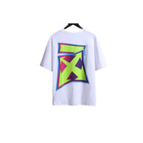 Ow T Shirts Graffiti Arrow Print Men and Women