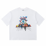 House Of Errors T-Shirt Eye of Truth Washed and Old 3D Printed Eye Short Sleeve