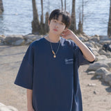 Men T Shirt Cityboy Summer Loose plus Size