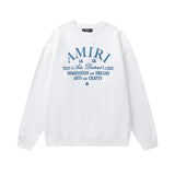 Amiri Sweatshirt Autumn/Winter AMI Letter Logo Printed Crew Neck Sweater