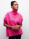 Women Work Business Casual Sweats Loose Turtleneck Sweater