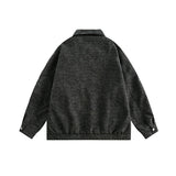 Women Jackets Vintage Suede Casual Jacket