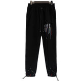 Amiri Jeans Sweatpants Casual Couple Sports Trousers Fashion