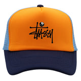 Stussy Hat Printed Truck Cap Baseball Cap Casual Shade Sun Protection Cap