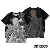 3D Print T-shirt Game Black Myth Wukong Tops Men Women Fashion