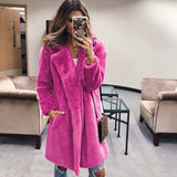 Women Fur Jacket  Fashionable Warm Jacket
