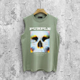 Purple Brand Tank T Shirts Sleeveless T-shirt Vest