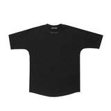 Palm Angle T Shirts Black Foam Logo Half Sleeve