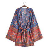 Women Dresses Vacation Style Kimono Dress