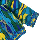 Kapital Sweater Pingtian Hehong Style Japanese Loose Pop Contrast Color Knitted Retro Crew Neck Sweater