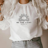 Be The Light Sweatshirt Amazing Grace Shirt Believe Shirt