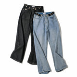 Women Jeans Loose Slimming and Wide Leg