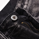 Men Jeans Retro Punk Casual Loose